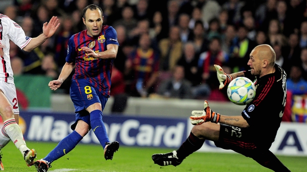 Andres Iniesta has been at the Catalan club since he was 12 years old