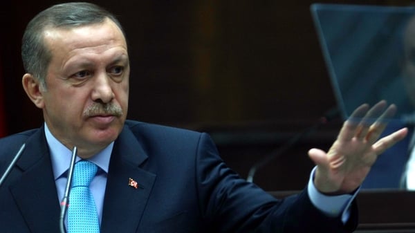 Turkish PM Tayyip Erdogan claimed anti-corruption investigation aimed at undermining his administration