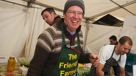 Friendly farmer Ronan Byrne