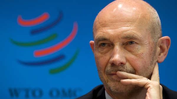 WTO chief Pascal Lamy said the threat of protectionism 