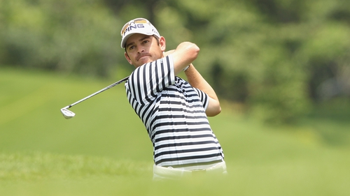 Louis Oosthuizen is in third place