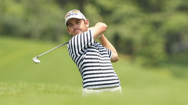 Louis Oosthuizen is in third place