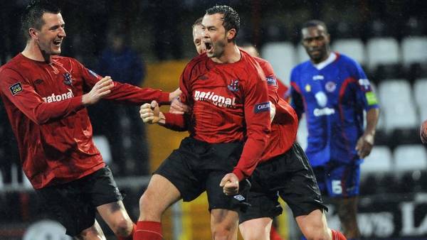 Crusaders are on course for Setanta Cup final after beating Sligo Rovers