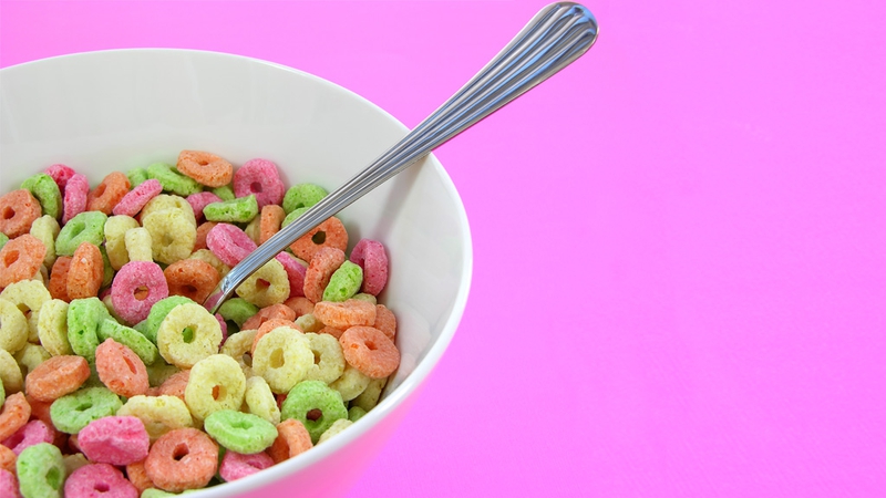 Most of the sugar comes in breakfast cereals, yoghurts and biscuits