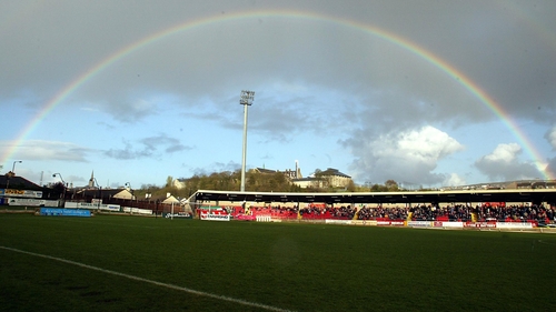 A Brexit rainbow for the Brandywell?