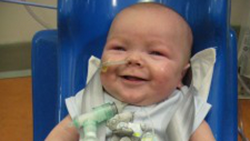 Sergio O'Connor was born on 5 March 2011 with a number of complications (Pic: helpsergio.com)