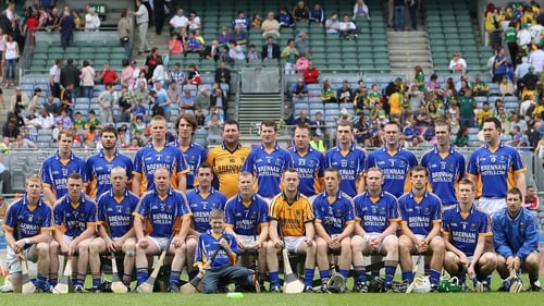 Wicklow hurlers pictured before a Christy Ring Cup match last year