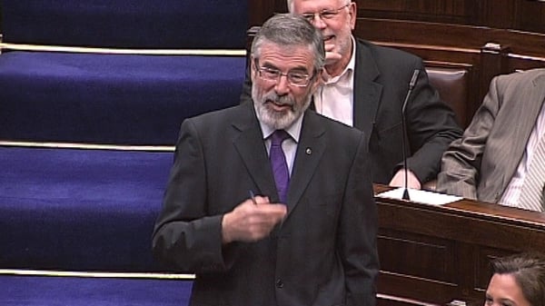 Sinn Féin believes the Government is in breach of the McKenna judgment