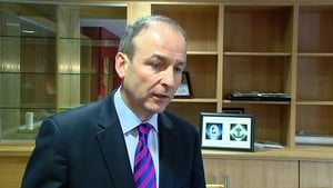 Micheál Martin said his party will be supporting the fiscal treaty