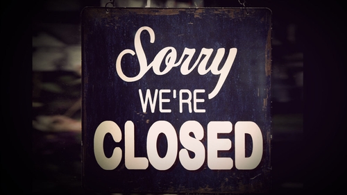 The services sector recorded the highest number of corporate insolvencies in the first half of the year, at 73.