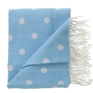 Polka dot throw €12 in store now