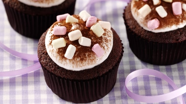 As delicious as they sound! Hot Chocolate Cupcakes