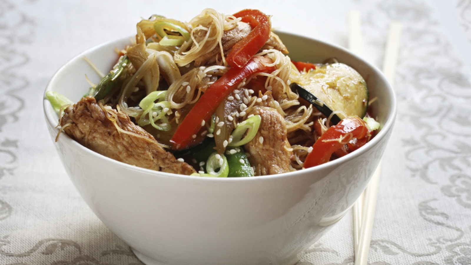 Spicy Sesame Pork StirFry