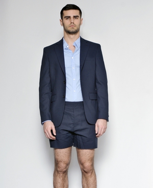 Blazer, shirt and shorts available in Brown Thomas