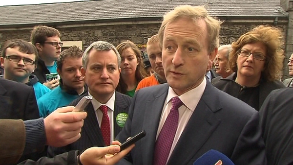 Enda Kenny met and talked with people during a visit to the city's Milk Market