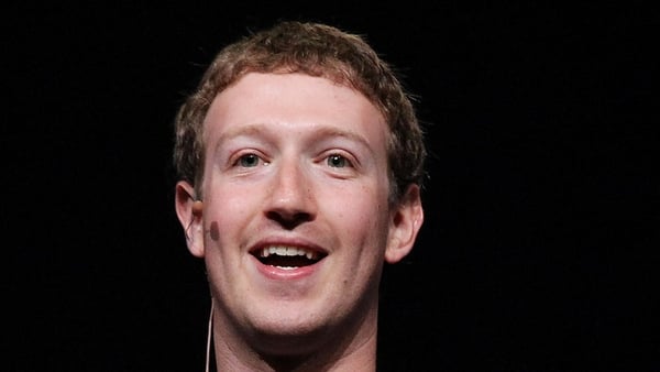 Facebook founder Mark Zuckerberg hailed Monday's figures as a milestone