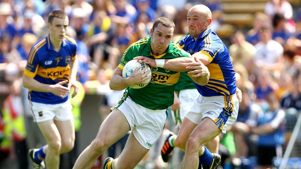 Kerry were three points up at half-time and ran out six-point winners