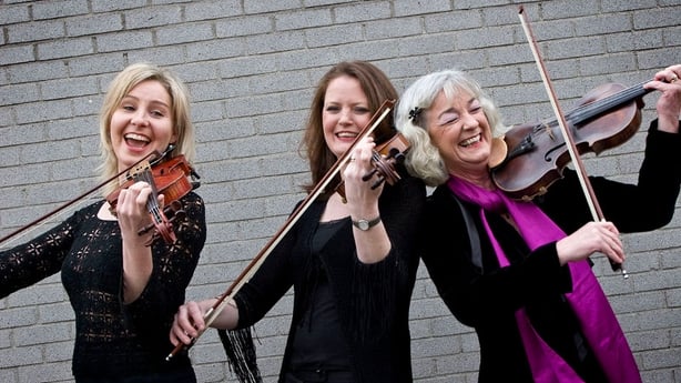 Violinists from the RTÉ Concert Orchestra