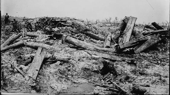 German trenches after shelling
Courtesy Library of Congress LC_B2_3212_7