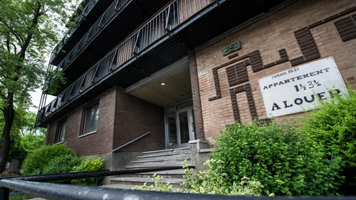 The Montreal apartment building where Luka Rocco Magnotta reportedly lived