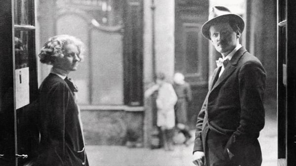 James Joyce, pictured with his wife Nora Barnacle, will loom large in this year's Enniskillen Beckett Festival