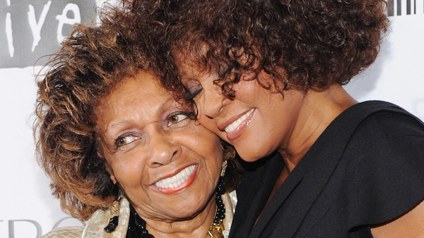 Cissy Houston pictured with Whitney in 2012