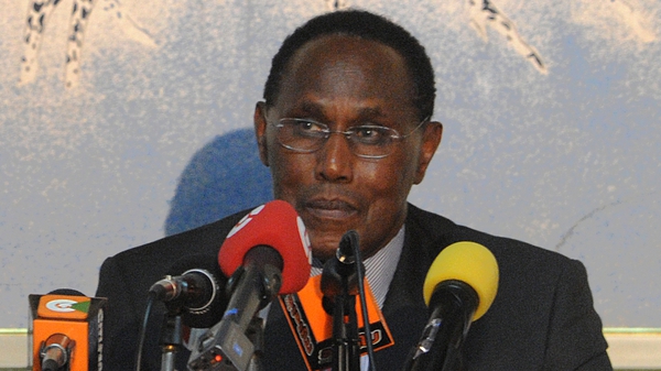 George Saitot was Kenya's Internal Security Minister
