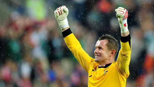 Shay Given retired from Ireland duty after Euro 2012