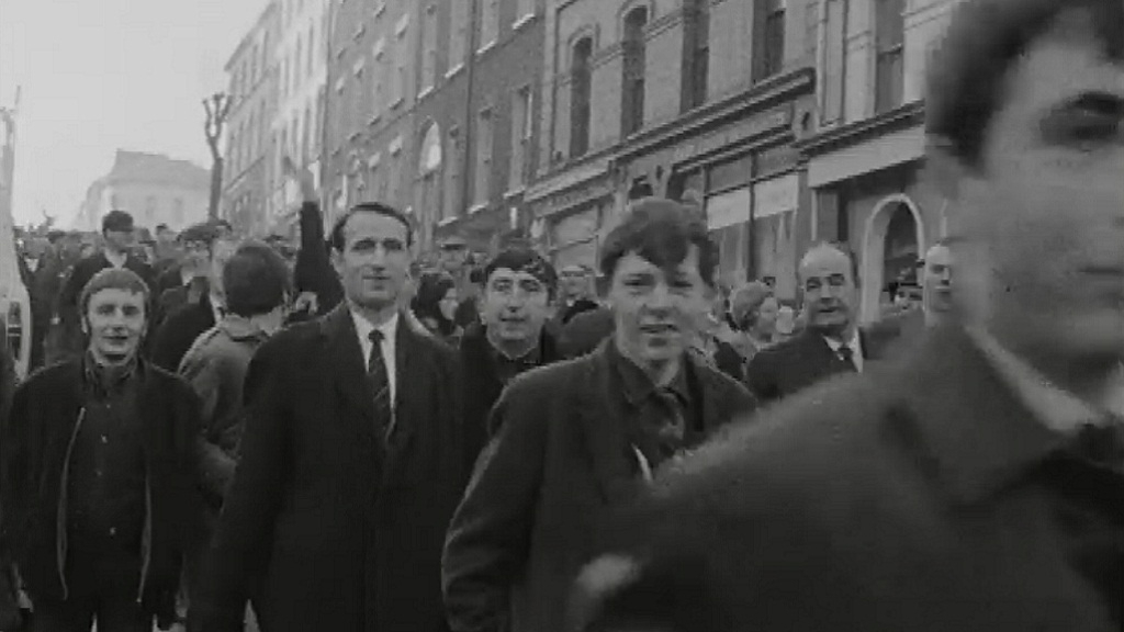 Derry Citizens Protesting on 4 December, 1968