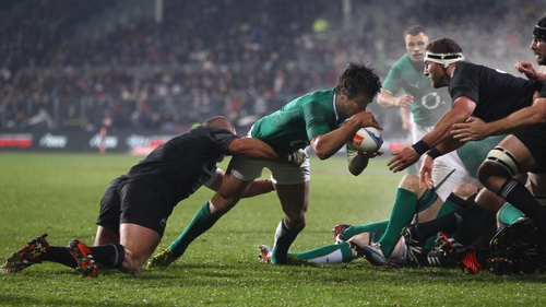 Conor Murray scored Ireland's only try in Christchurch