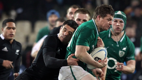 Brian O'Driscoll can now solely concentrate on playing his way into the Irish starting XV for the Six Nations