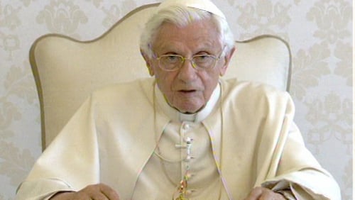 Pope Benedict praised the church in Ireland for its heroic missionaries