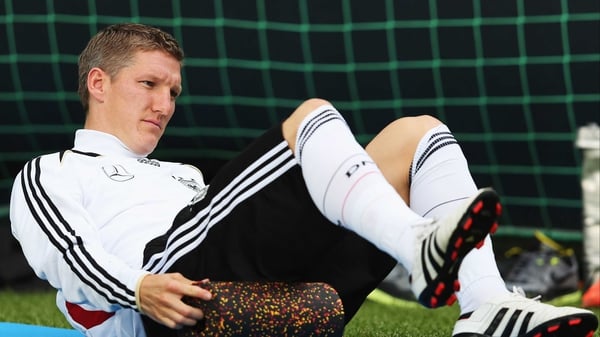 Bastian Schweinsteiger has been struggling with an ankle injury