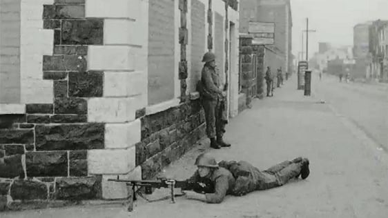 British Troops in Ardoyne, 17 August 1969