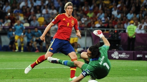 Fernando Torres scored again in a Euro final