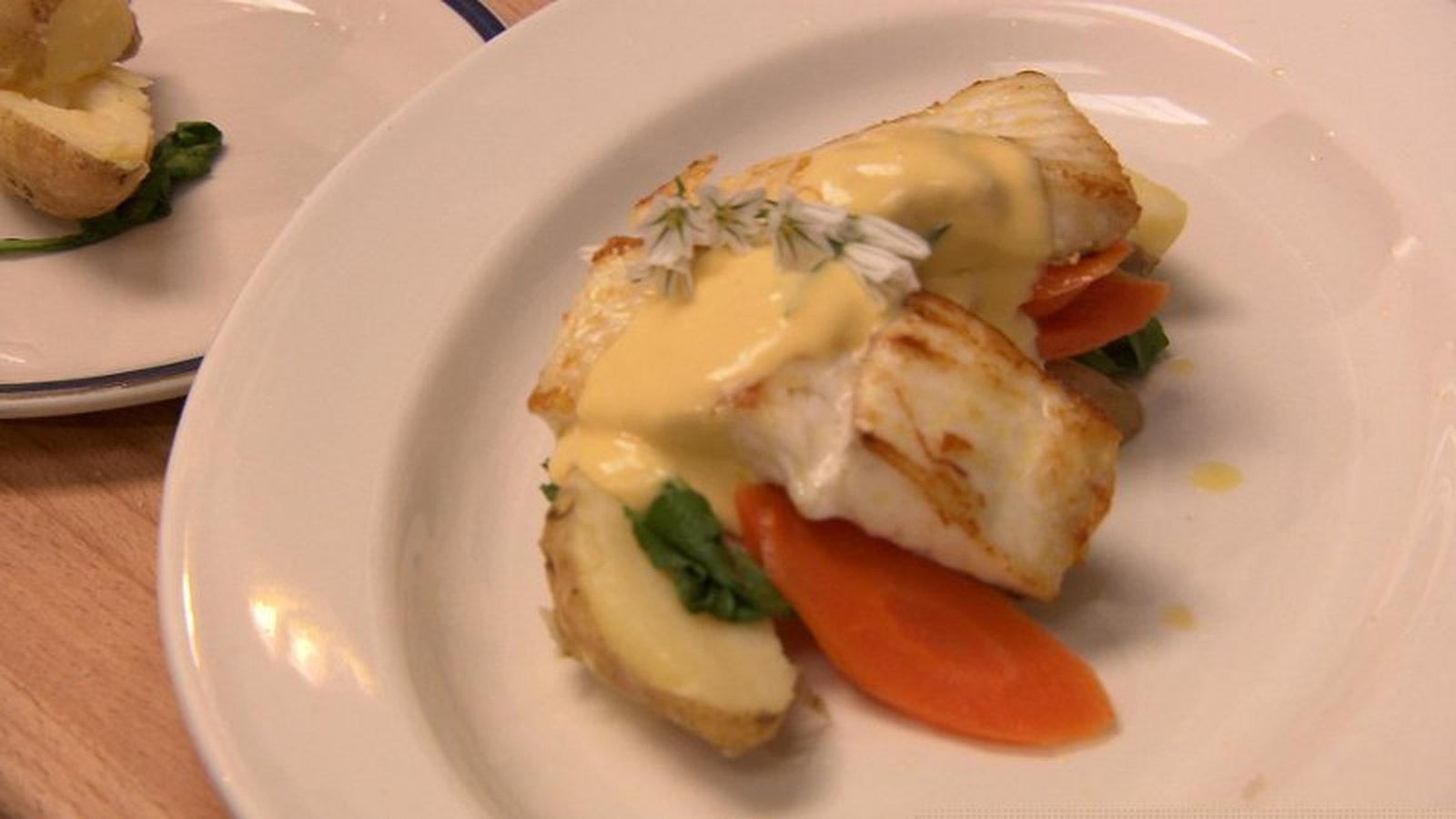 Martin's Poached Turbot & Ballycotton Potato