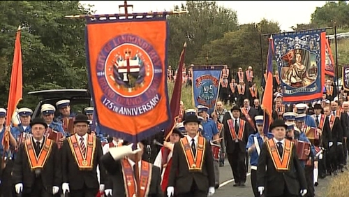 500 Orangemen had applied to march past the Ardoyne area this Saturday