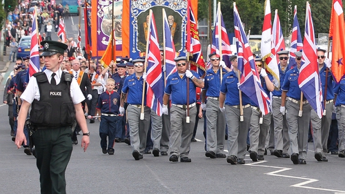 The talks cancellation came after a decision on an Orange Order parade