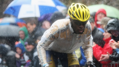 Adrien Niyonshuti will compete for Rwanda in the Olympic mountain bike event