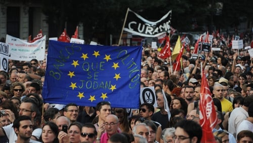 A protest movement continues to grow in Spain