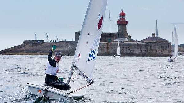 Finn Lynch achieved Ireland's greatest ever finish at the ISAF Youth Sailing World Championships when he grabbed a silver medal in Dún Laoghaire