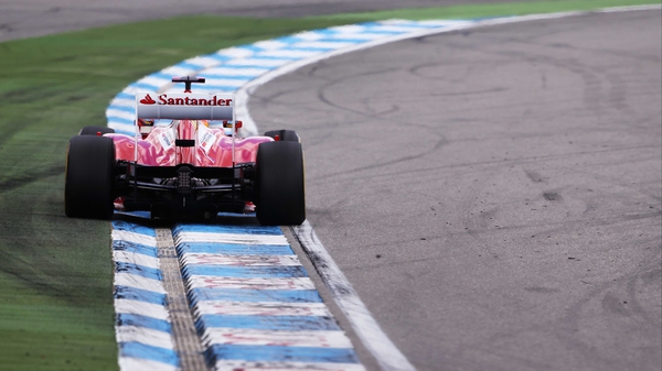 Fernando Alonso was the quickest man around the Hockenheim circuit