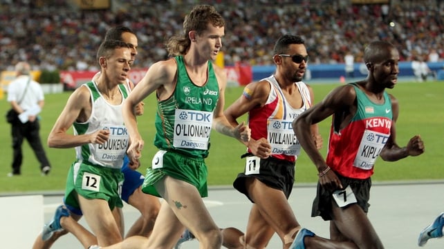Ciaran O'Lionaird was tenth at the 2011 World Championships