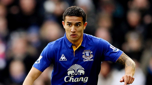 Tim Cahill spent eight years at Goodison Park