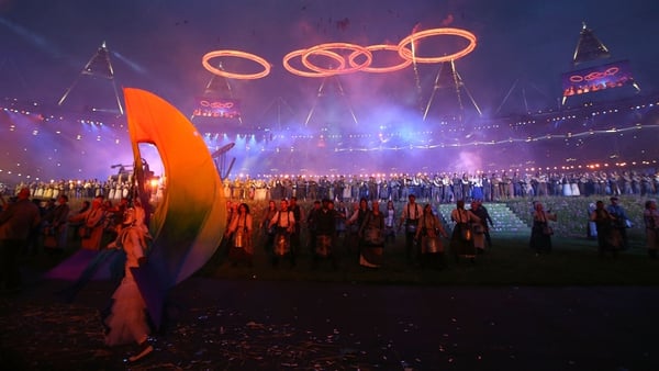 The opening ceremony was devised by film director Danny Boyle