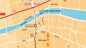 Proposed Luas link up map