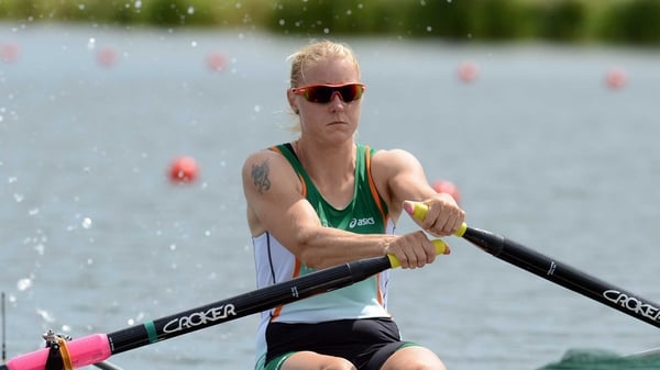 2012 Olympian Sanita Puspure was one of four Irish rowers to advance to the quarter-finals