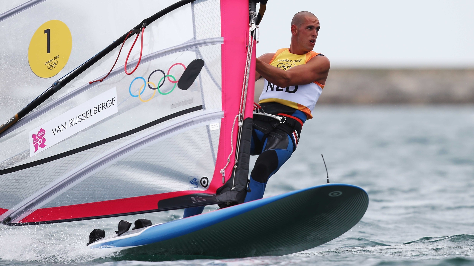 Sailing Dutchman wins last men's windsurf event