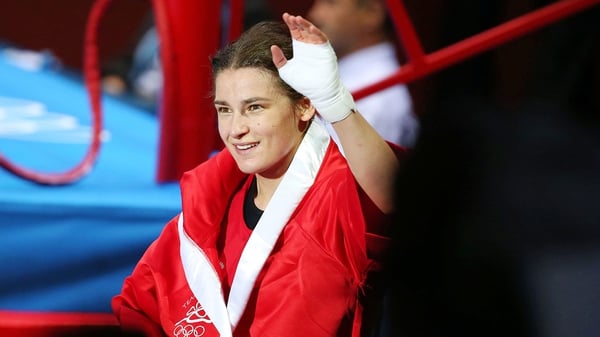 Shay Given was on hand to witness Katie Taylor's victory