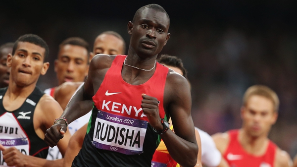 Rudisha set a new 800m record at last summer's Olympic games